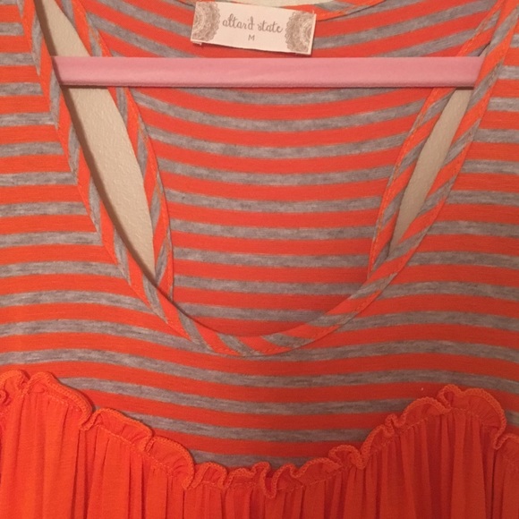 Orange Racerback Dress - Picture 4 of 4